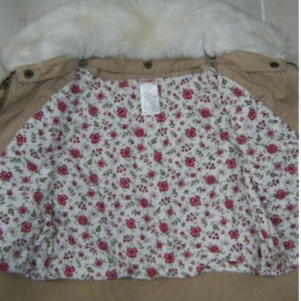 Gymboree Tyrolene Lure Khaki Bomber Jacket‎ Girl 5